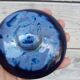Blue ceramic pot