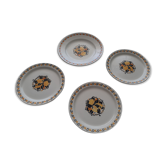 Compote and 3 plates