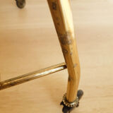 Table vinyl door, electrophone holder, record player, magazine holder, 50s