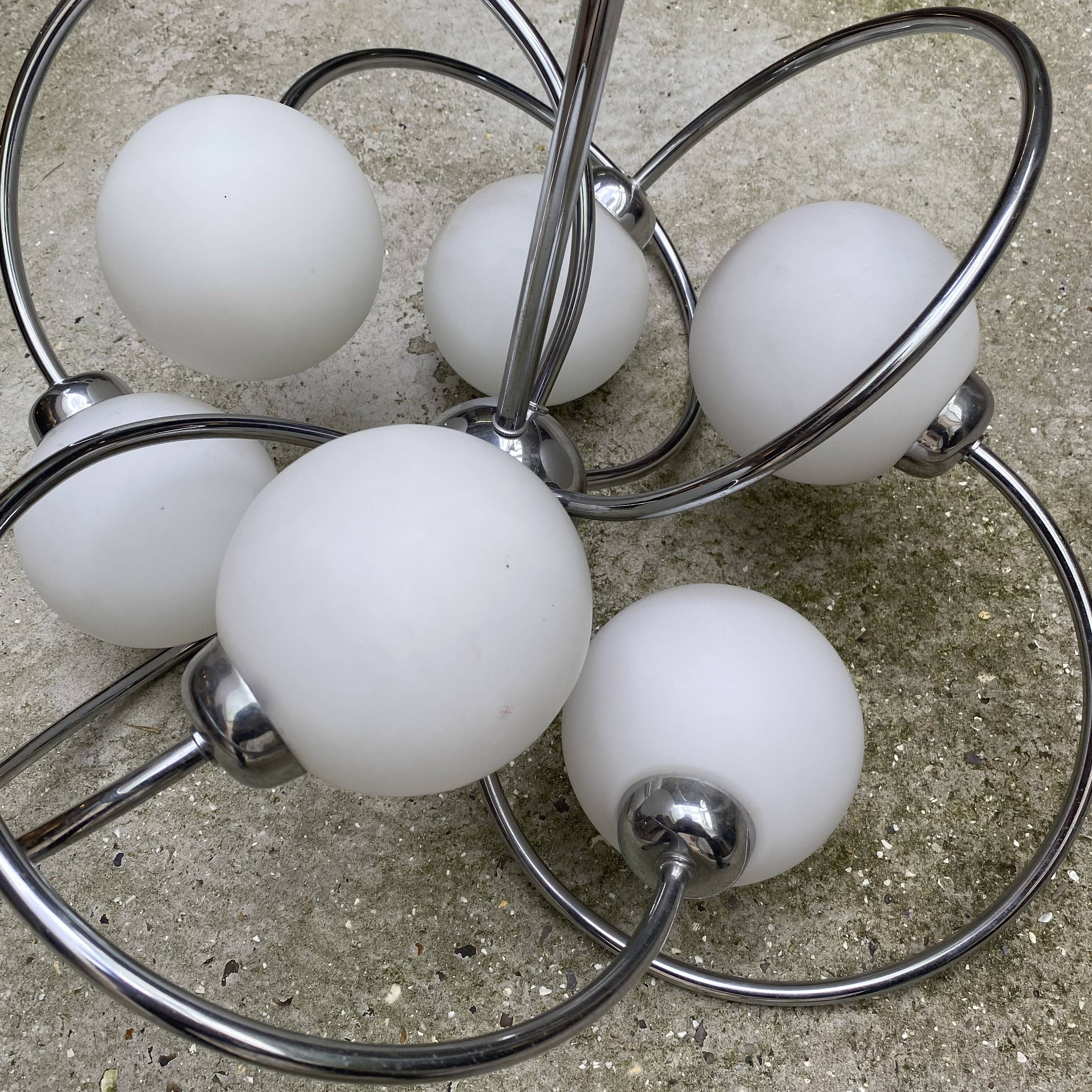 "Atome" pendant light, Italy - 1970s