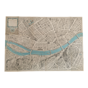 Carte affiche plan de