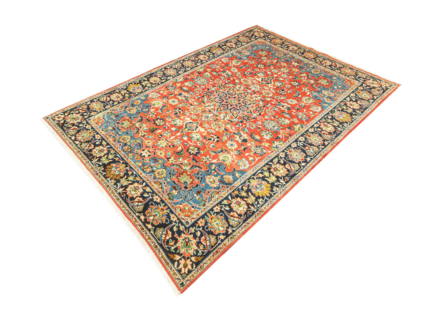 1960s Keshan carpet 386x245cm