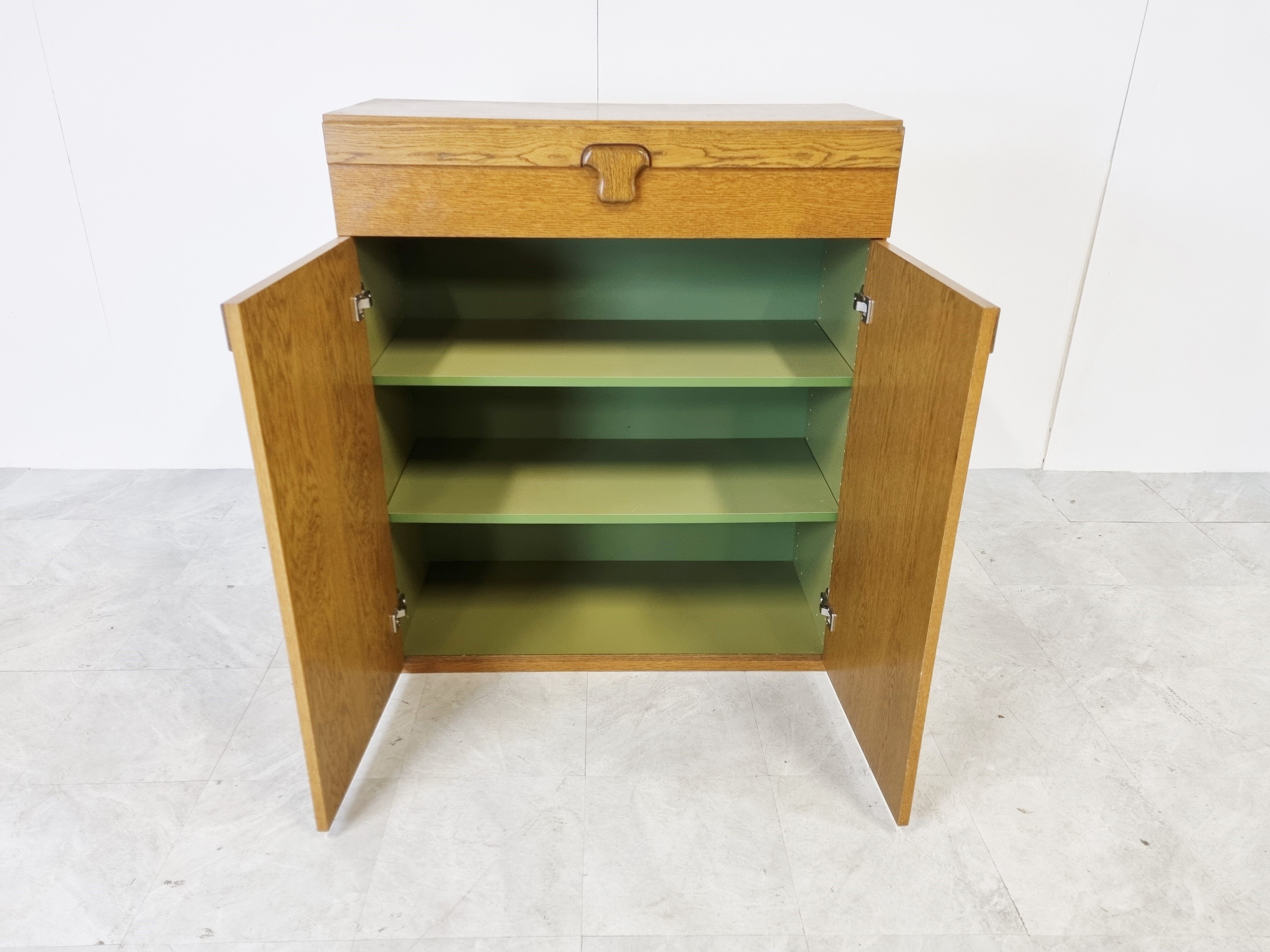 Vintage wooden cabinet, 1960s