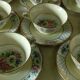 Coffee cup in limoges porcelain bernardaud floral decor