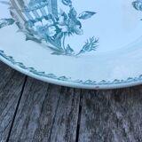 Series 6 tablespoons Plate Iron Earth