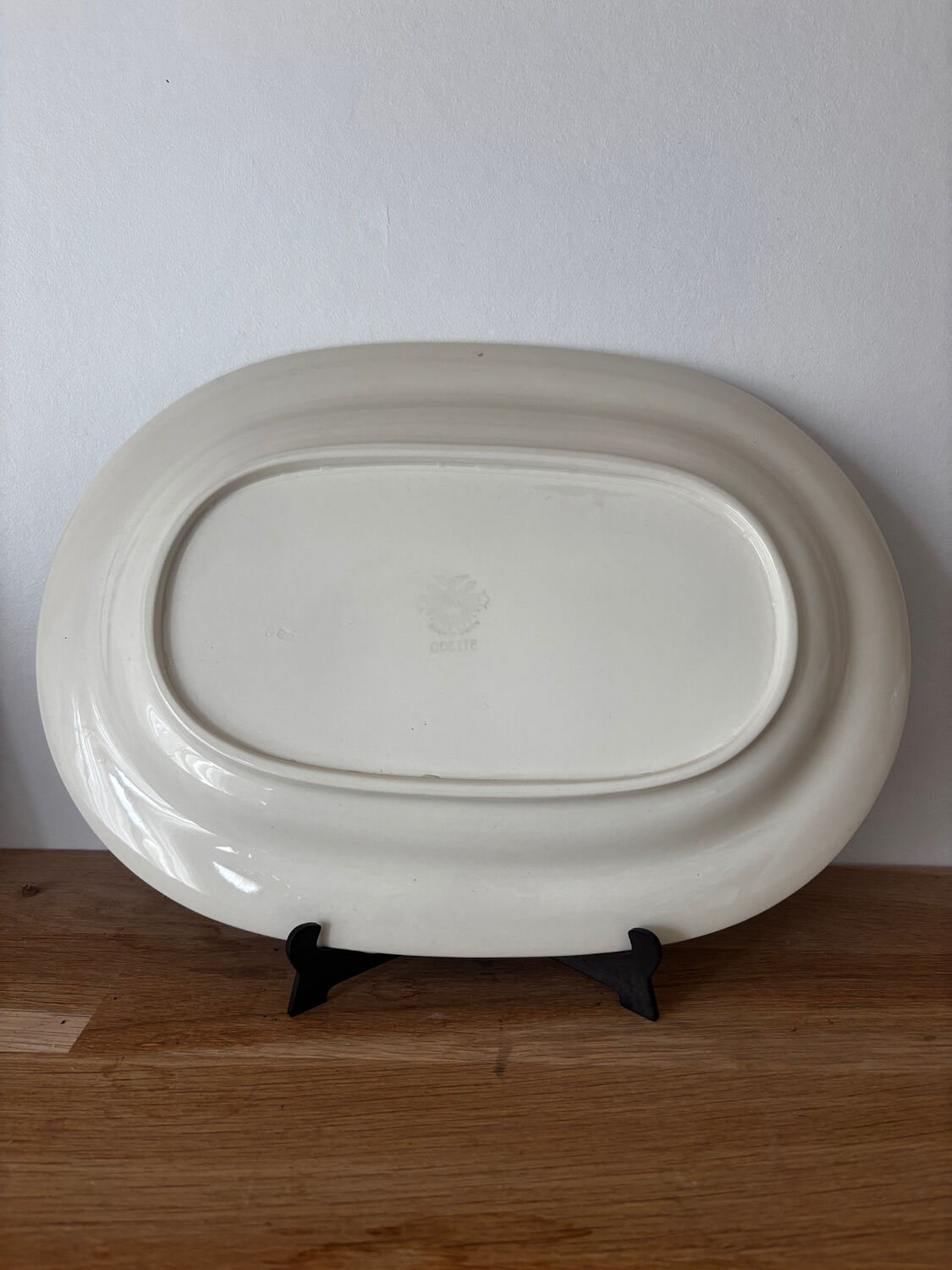Oval plate Villeroy and Boch model Odette