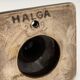 Vintage chestnut hooks porcelain Halga