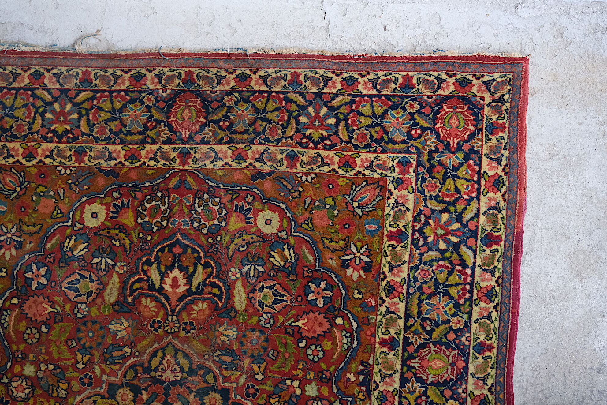 Ancient Persian Carpet, Hand Made, 1920's