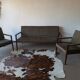 Scandinavian living room armchairs and sofa
