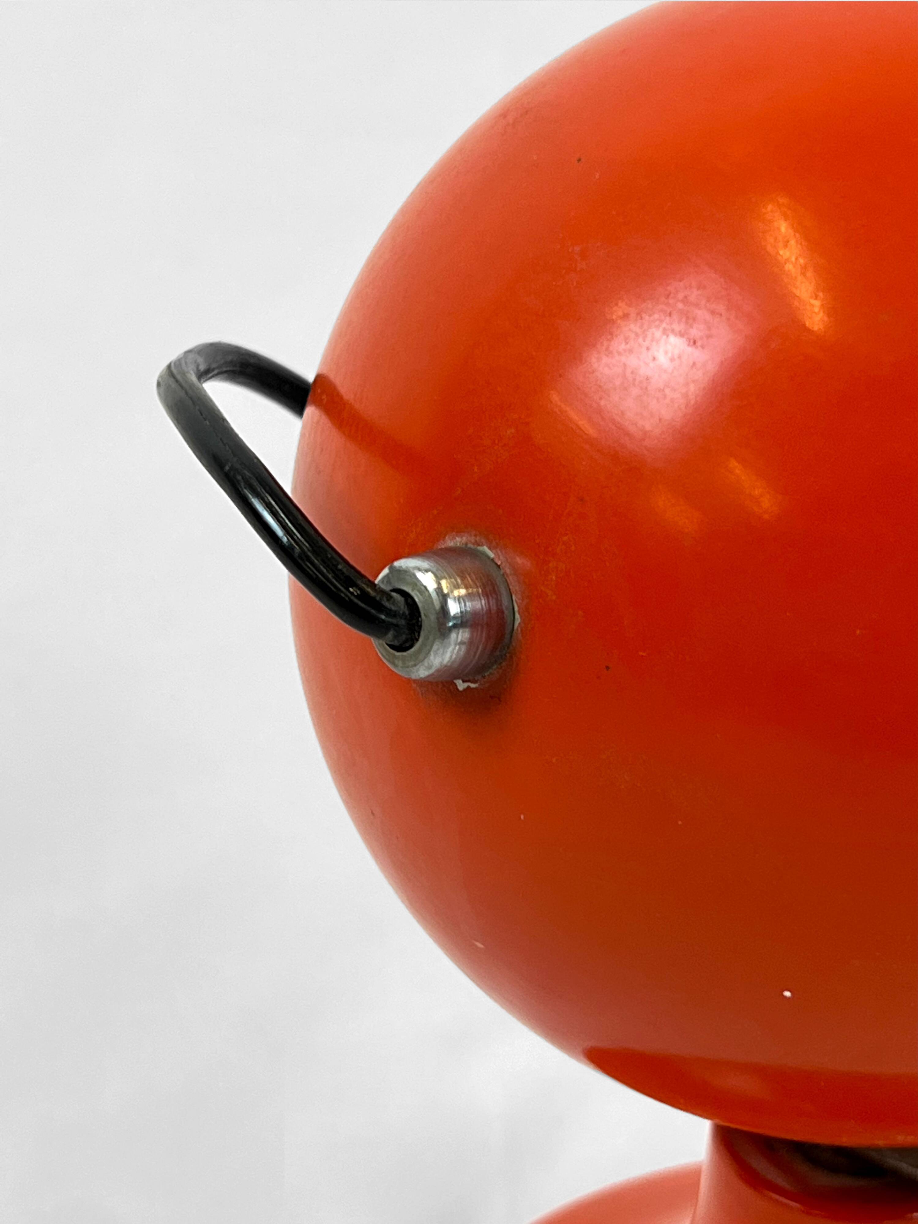 "Eye Ball" desk lamp, 60s.