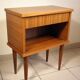 Deux tables de chevet années 60-70