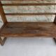 Etagère de bouquiniste en bois, pliante