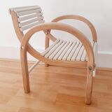 Chaise baumann bois courbe