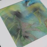 Abstract Still Life #1, 32x32cm, Watercolour, Pastel