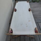 Two war military camp lit