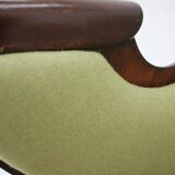 1950s Hans Olsen Beech Shell Chair For Bramin Mobler, Denmark