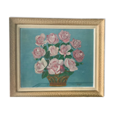 Peinture huile sur bois