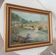 Old painting oil on canvas signed J.V.