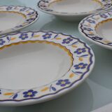 6 Ceraminter Italy soup plates