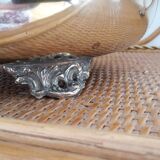 Old gold copper pot cover