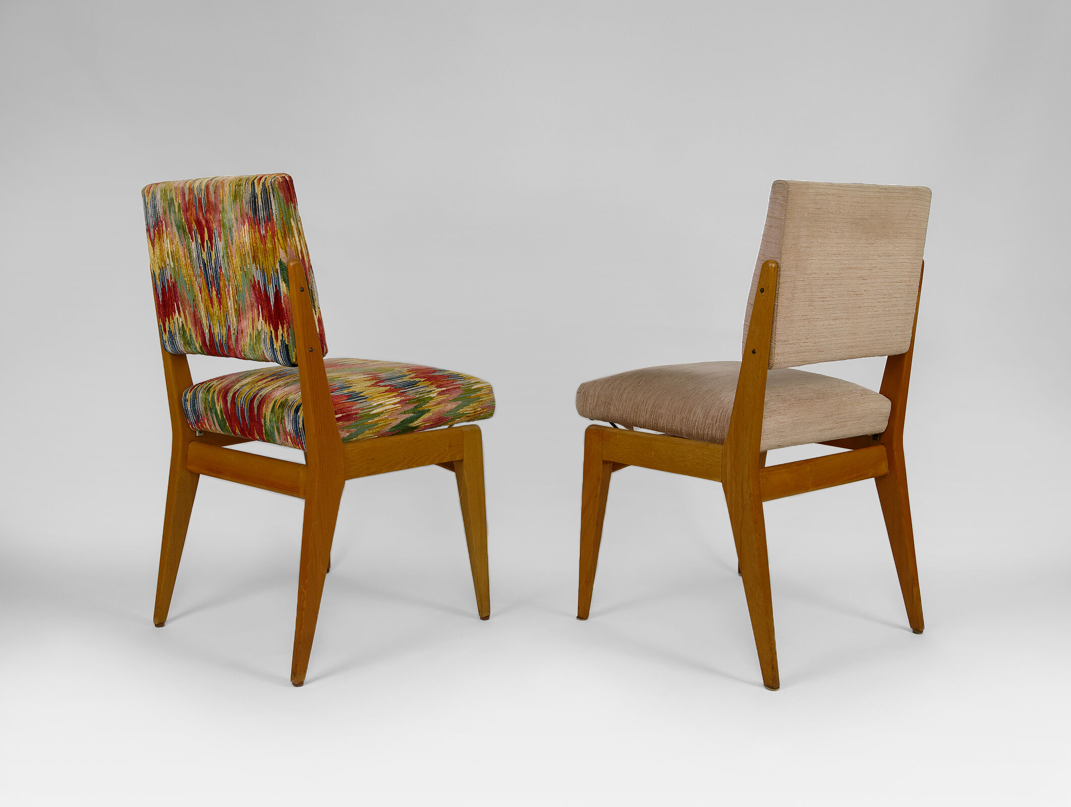 Pair of chairs Mid-Century Modern, France, circa 1950