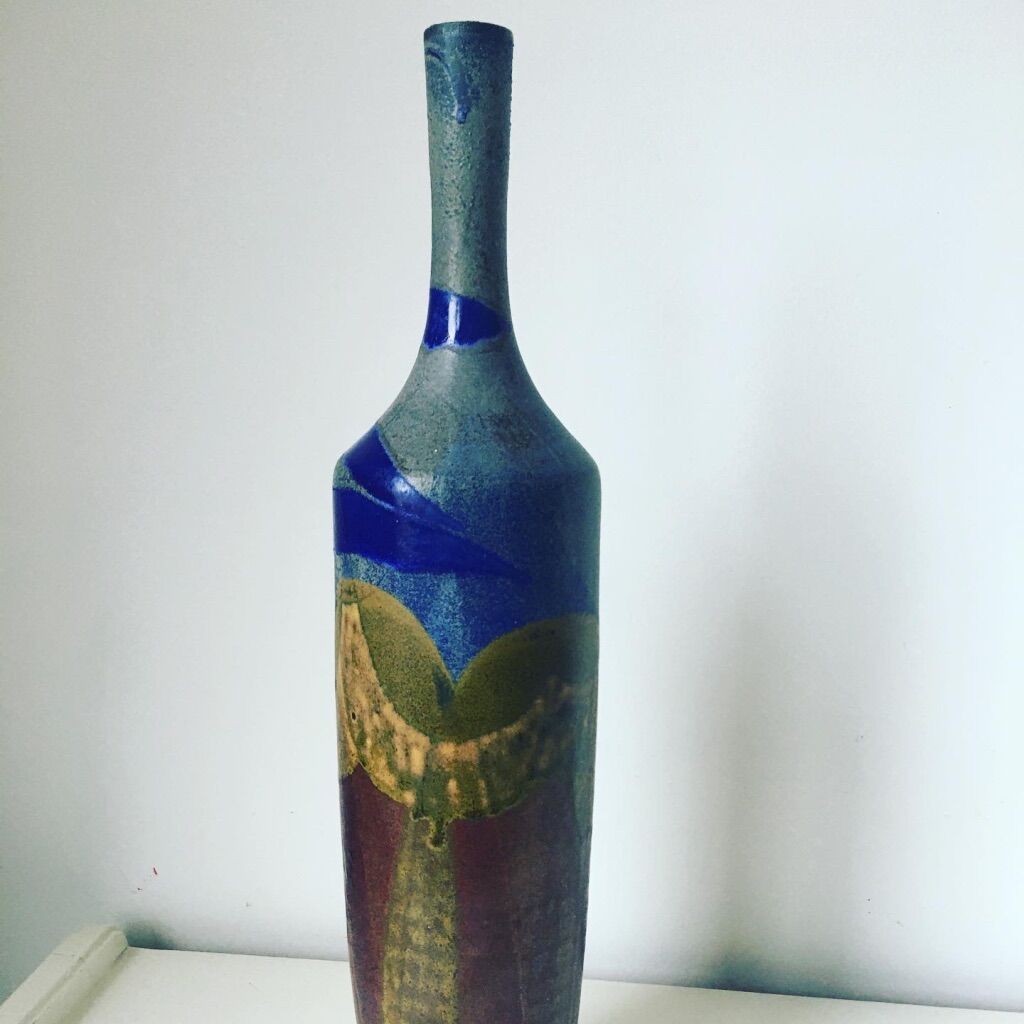 Jean Cacheleux ceramic vase