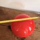 Mushroom Touch Lamp UFO Opaline Glass Red Vintage Design SPage Age
