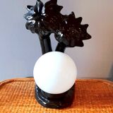 Ceramic palm tree lamp 1980