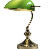 Paire de lampes de banquier/notaire