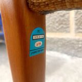 Pair of chairs mustard color, 60s/70s