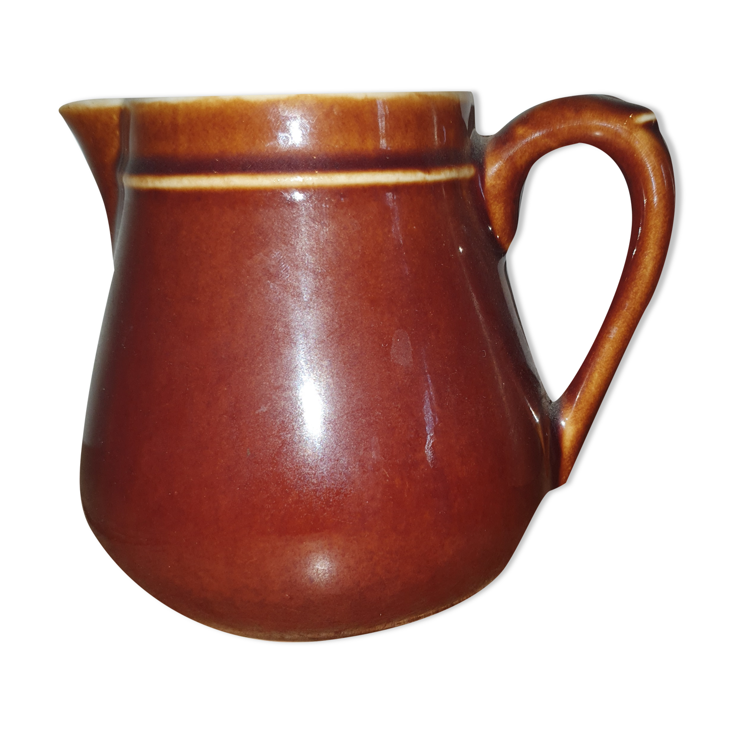 Small decanter/ milk jar