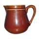 Small decanter/ milk jar
