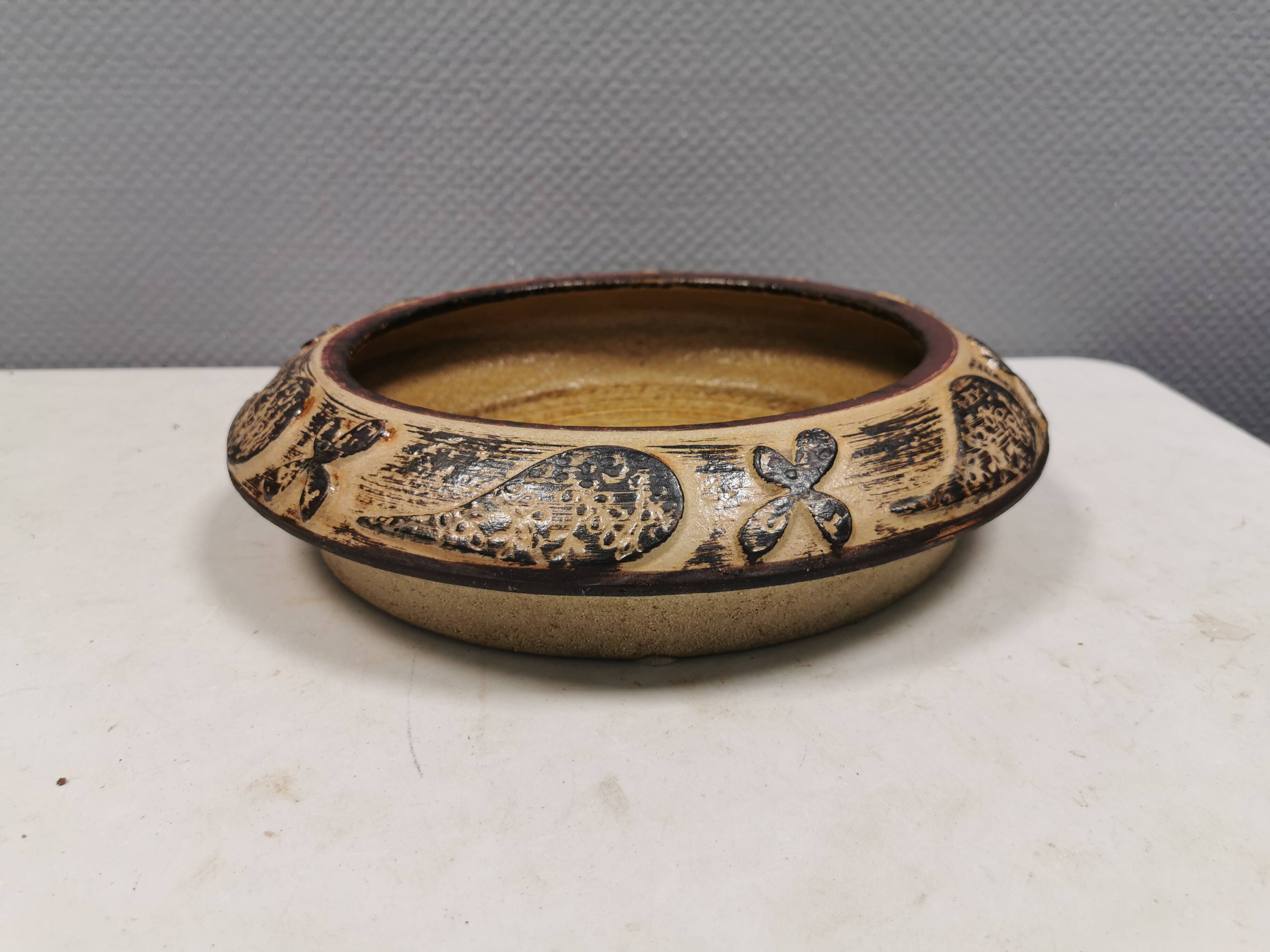 Large Haico Nitzsche bowl from Danish Søholm 1970s.