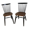 Duo of Fanett Tapiovaara chairs