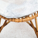 Rattan side chair, Dutch design, 1950’s