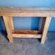 Brutalist console 120 cm solid wood