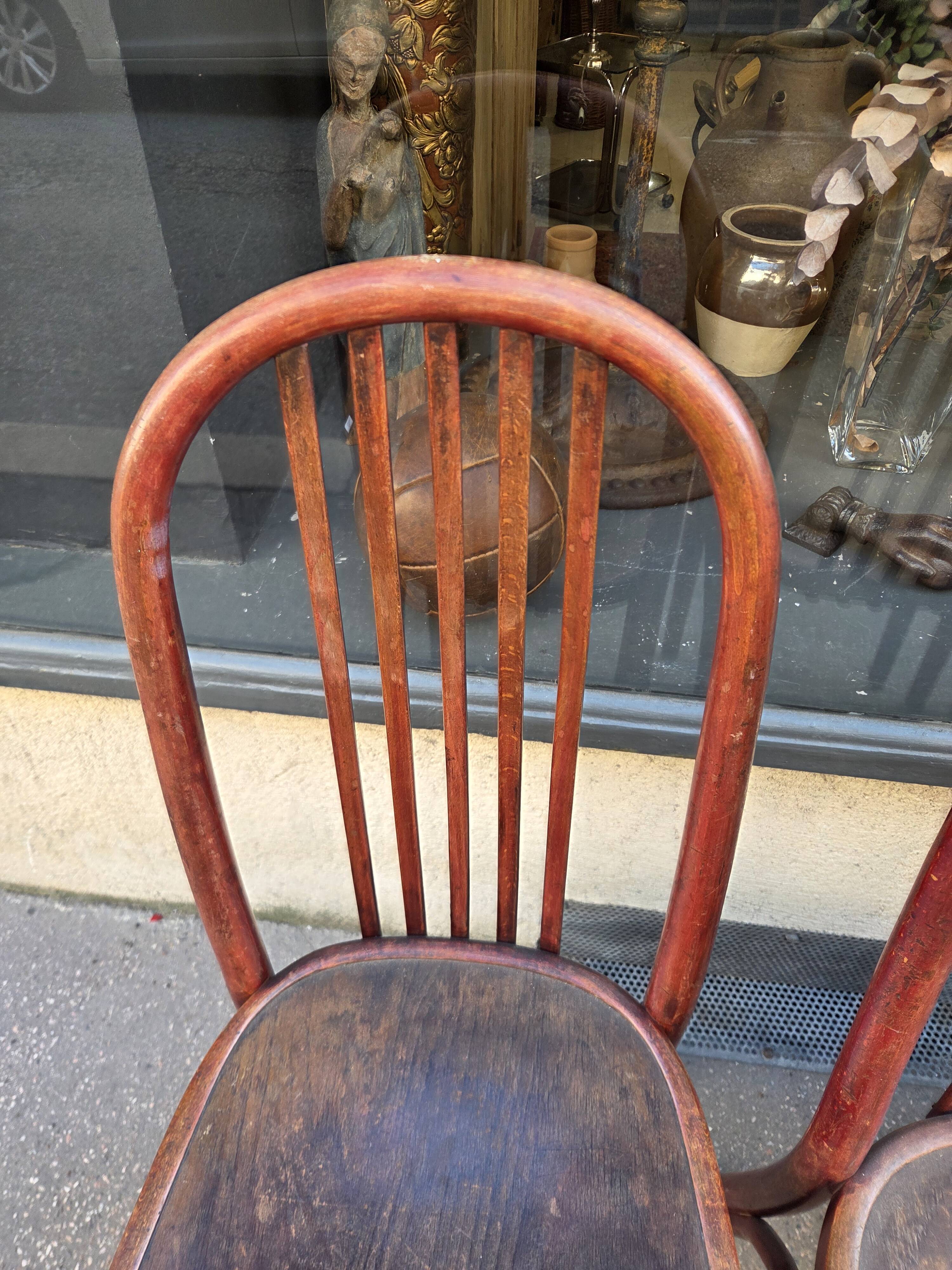 Thonet bistro chairs
