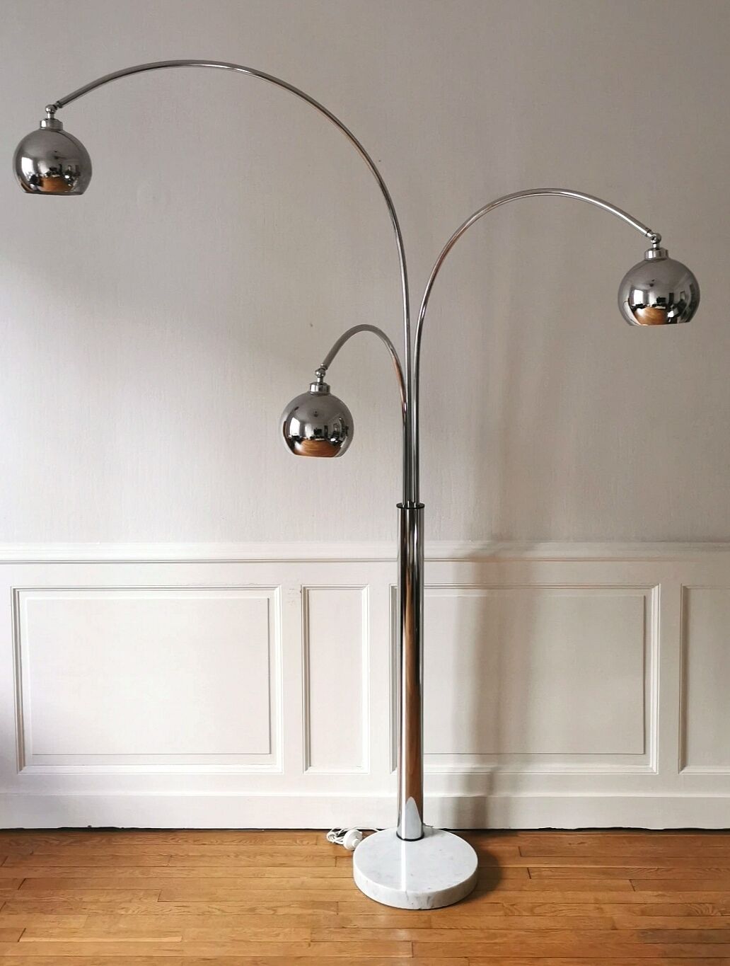 Floor lamp "Lily of the valley", Reggiani, 1970