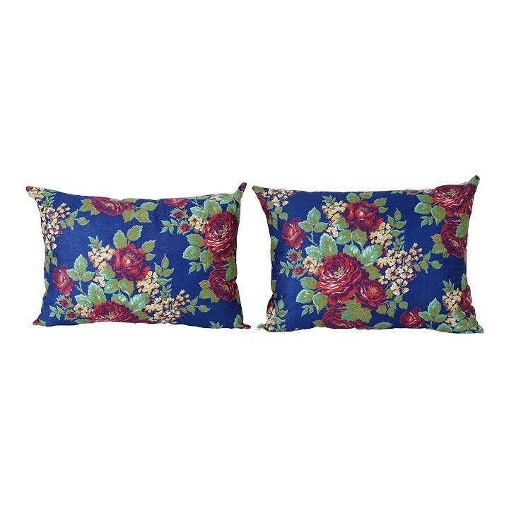 Set of 2 vintage Turkish cushion covers 41x56 cm