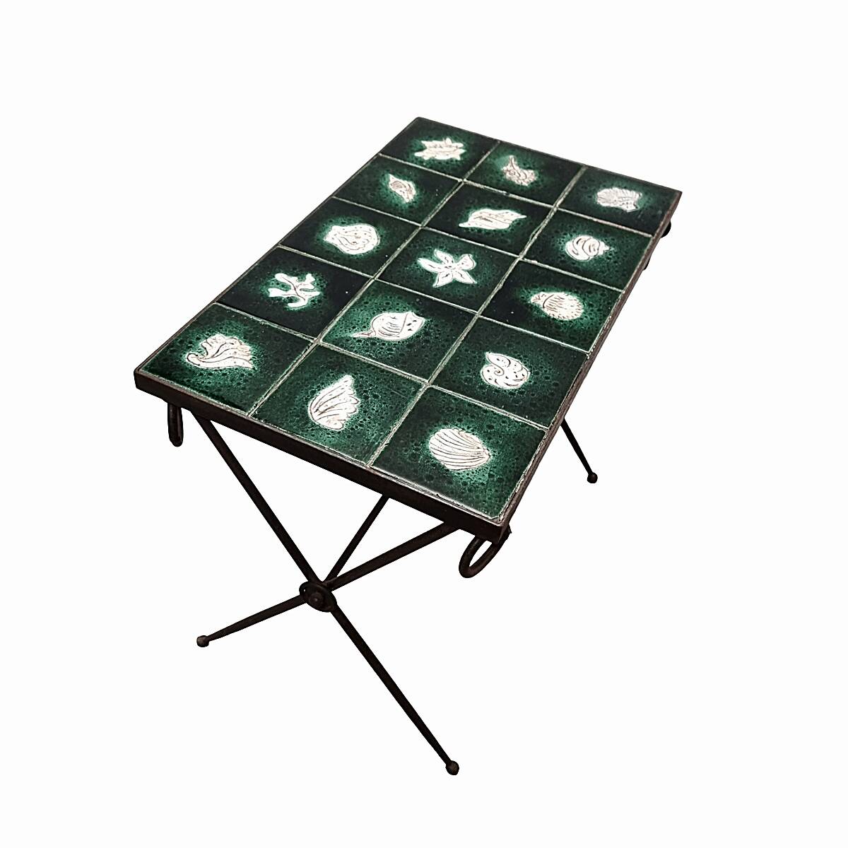 Unique Design Side Table By Paul Pouchol And Jacques Adnet, Between 1935-55