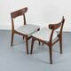 Chaises de salle à manger en teck danois par Schionning & Elgaard, années 1960, ensemble de 4