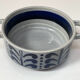 Small ear bowl Boch vintage blue and grey