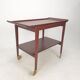 Mid-century italian teak trolley, 1960's