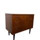 Vintage teak chest of drawers / mid-century wardrobe