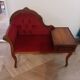 Jolie fauteuil causeuse- meuble entrée-Louis XV