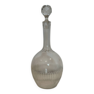 Carafe à liqueur / cristal baccarat