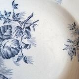Antique earthenware soup plates