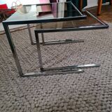 Pair of small tables gigognes