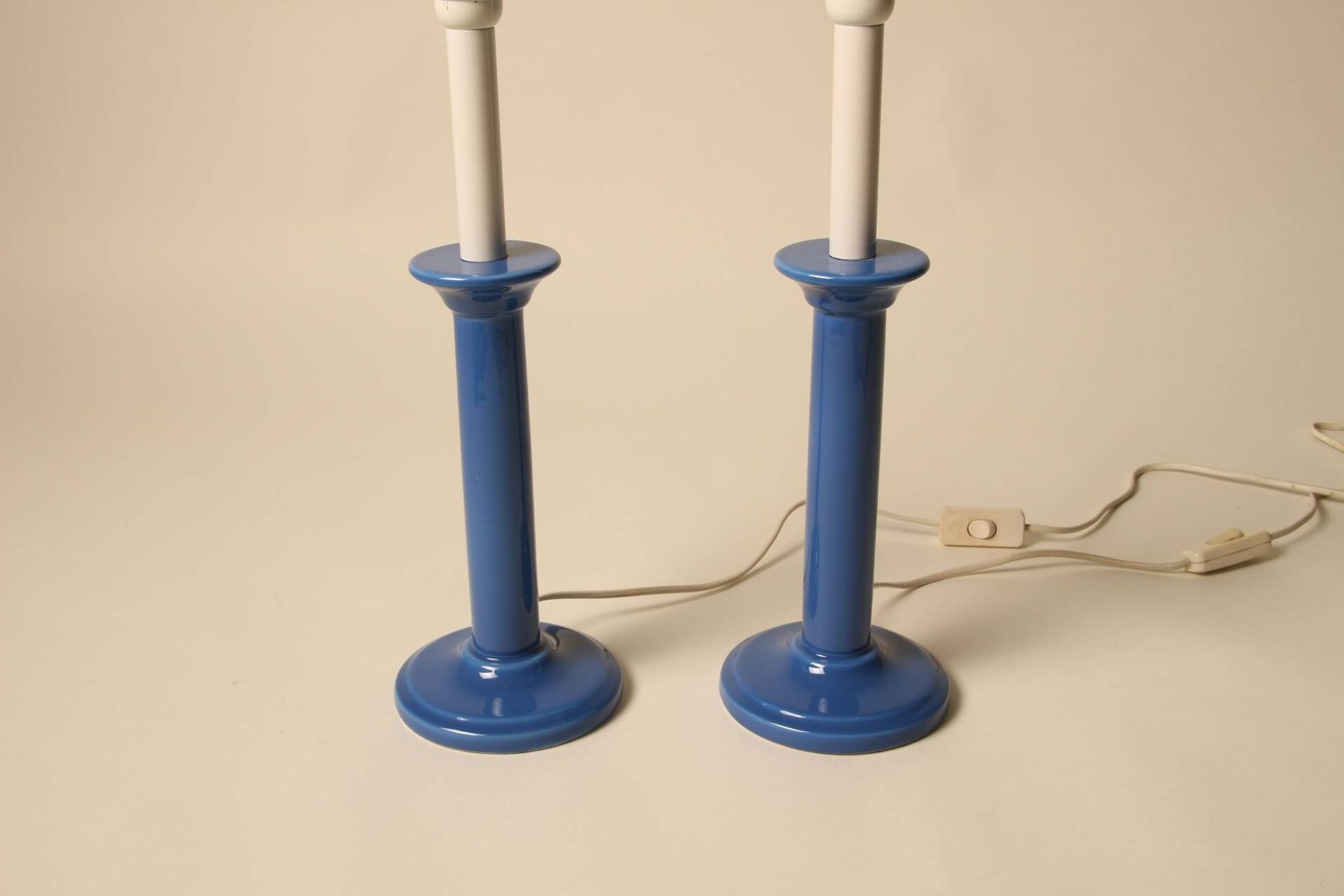 Pair of lamp bases