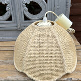 Suspension Flower in natural fibers